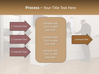 Senior Mother Wave PowerPoint Template