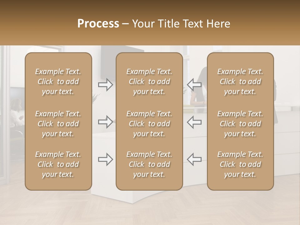Senior Mother Wave PowerPoint Template