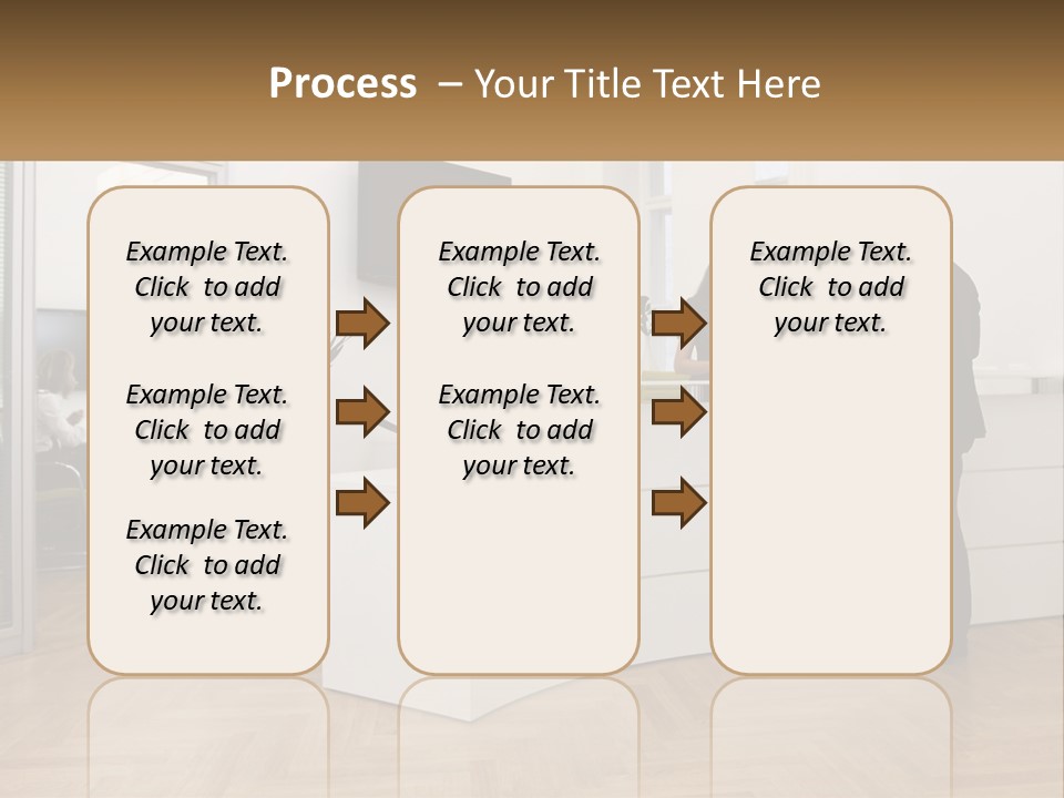 Senior Mother Wave PowerPoint Template