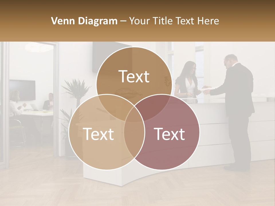 Senior Mother Wave PowerPoint Template