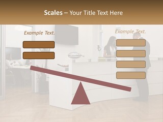 Senior Mother Wave PowerPoint Template