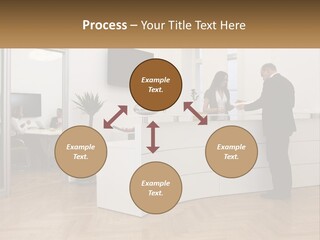 Senior Mother Wave PowerPoint Template