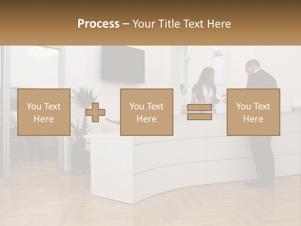 Senior Mother Wave PowerPoint Template