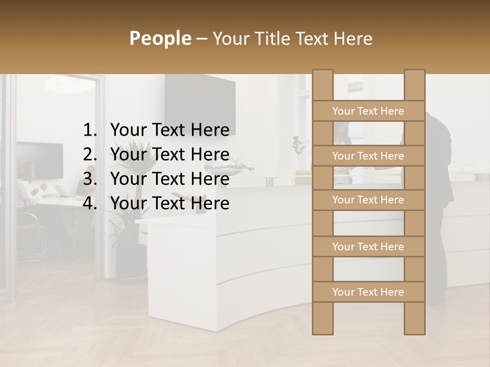 Senior Mother Wave PowerPoint Template