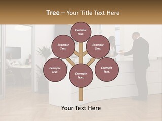 Senior Mother Wave PowerPoint Template