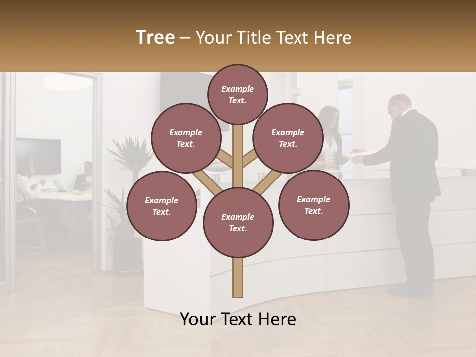 Senior Mother Wave PowerPoint Template