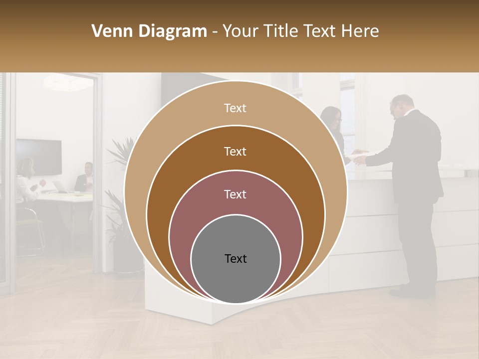 Senior Mother Wave PowerPoint Template