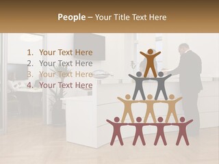 Senior Mother Wave PowerPoint Template