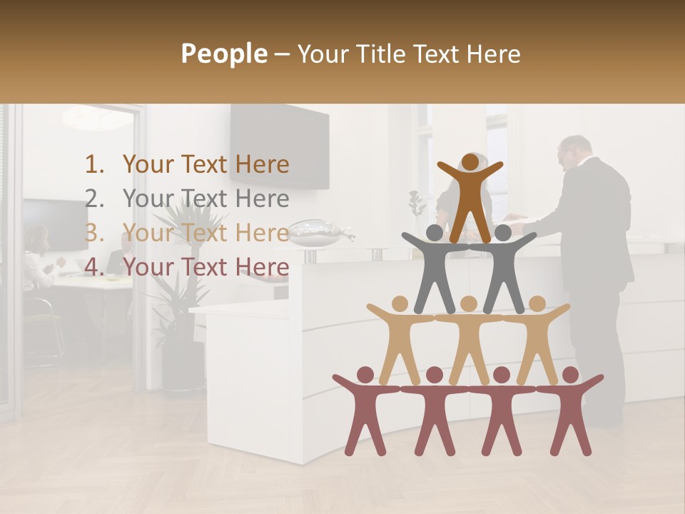 Senior Mother Wave PowerPoint Template