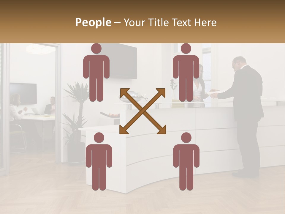 Senior Mother Wave PowerPoint Template