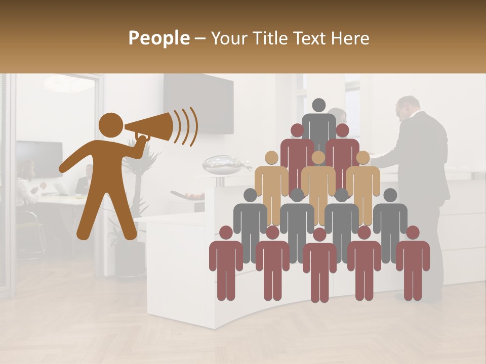 Senior Mother Wave PowerPoint Template