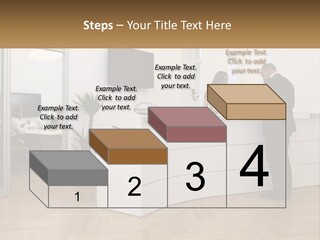 Senior Mother Wave PowerPoint Template