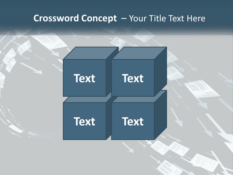 Caucasian Single Sea PowerPoint Template