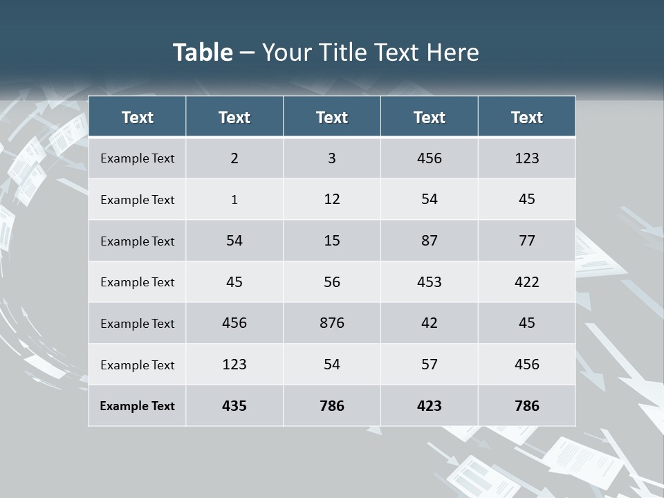 Caucasian Single Sea PowerPoint Template