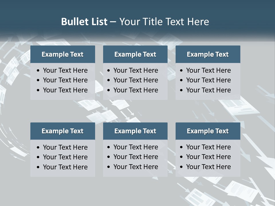 Caucasian Single Sea PowerPoint Template