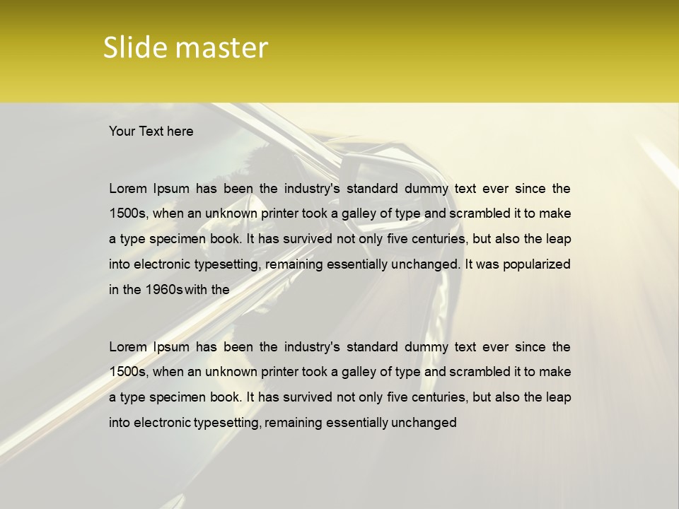 Coastal Woman Family PowerPoint Template