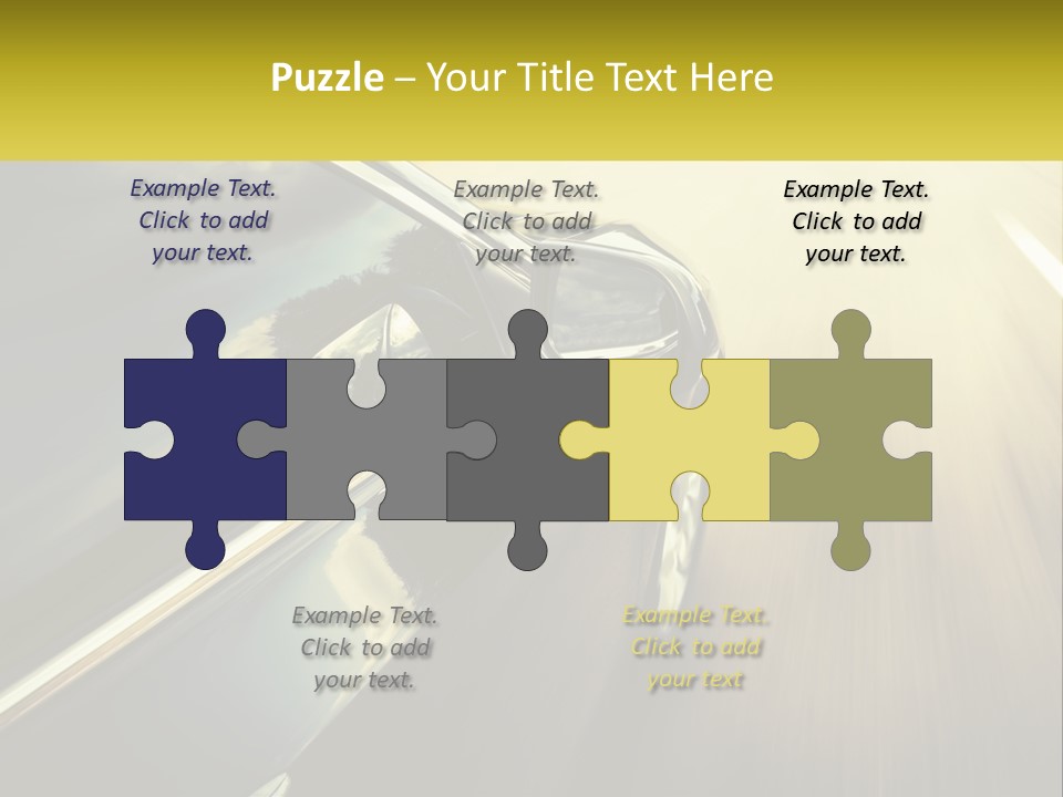 Coastal Woman Family PowerPoint Template