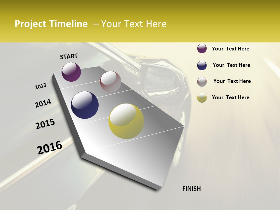 Coastal Woman Family PowerPoint Template