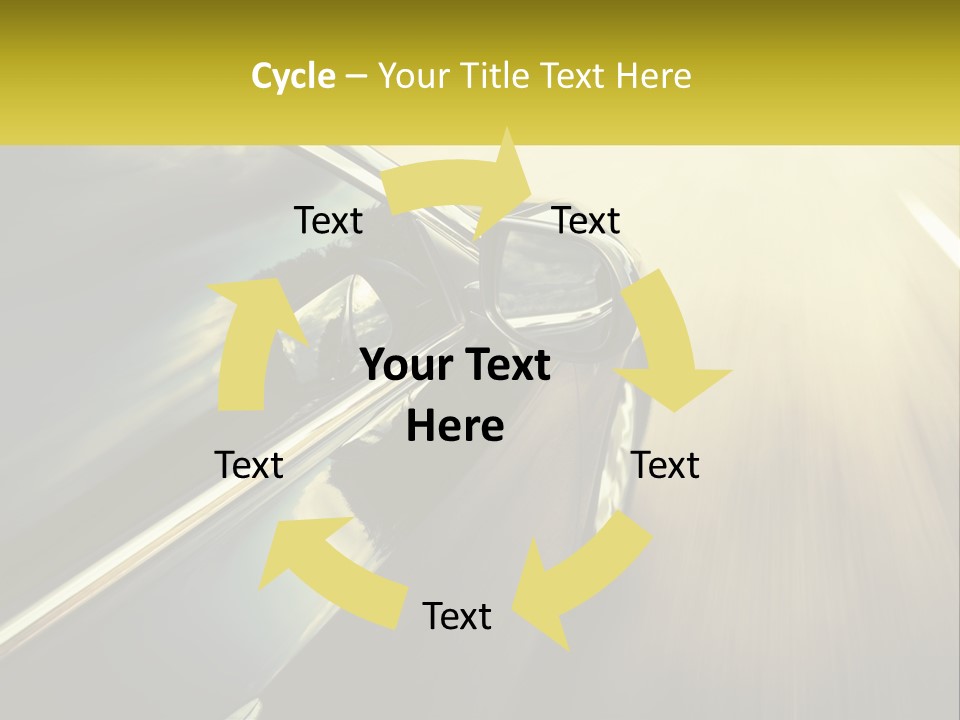 Coastal Woman Family PowerPoint Template