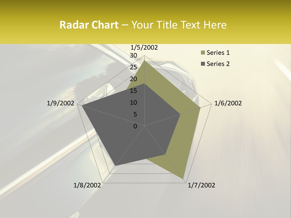 Coastal Woman Family PowerPoint Template