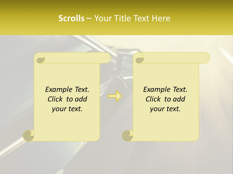 Coastal Woman Family PowerPoint Template