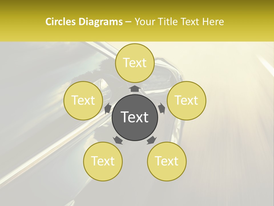 Coastal Woman Family PowerPoint Template