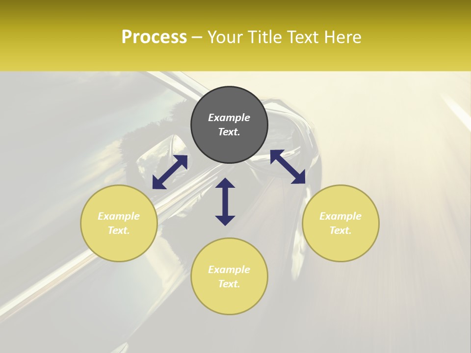 Coastal Woman Family PowerPoint Template