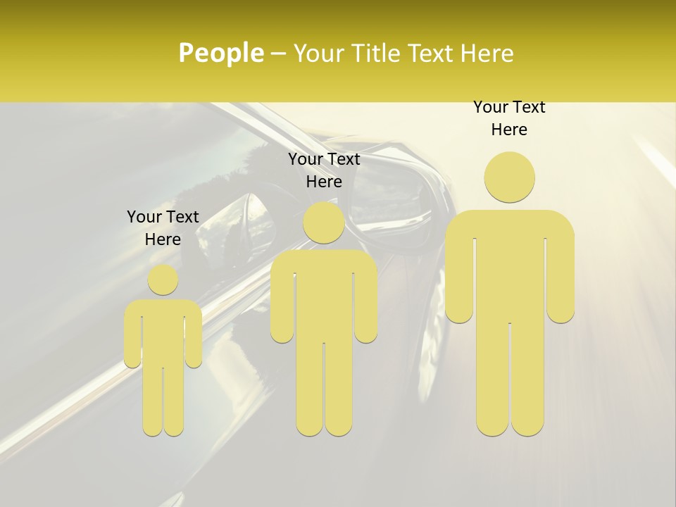 Coastal Woman Family PowerPoint Template