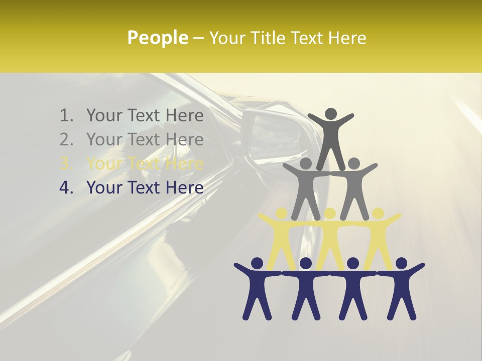 Coastal Woman Family PowerPoint Template