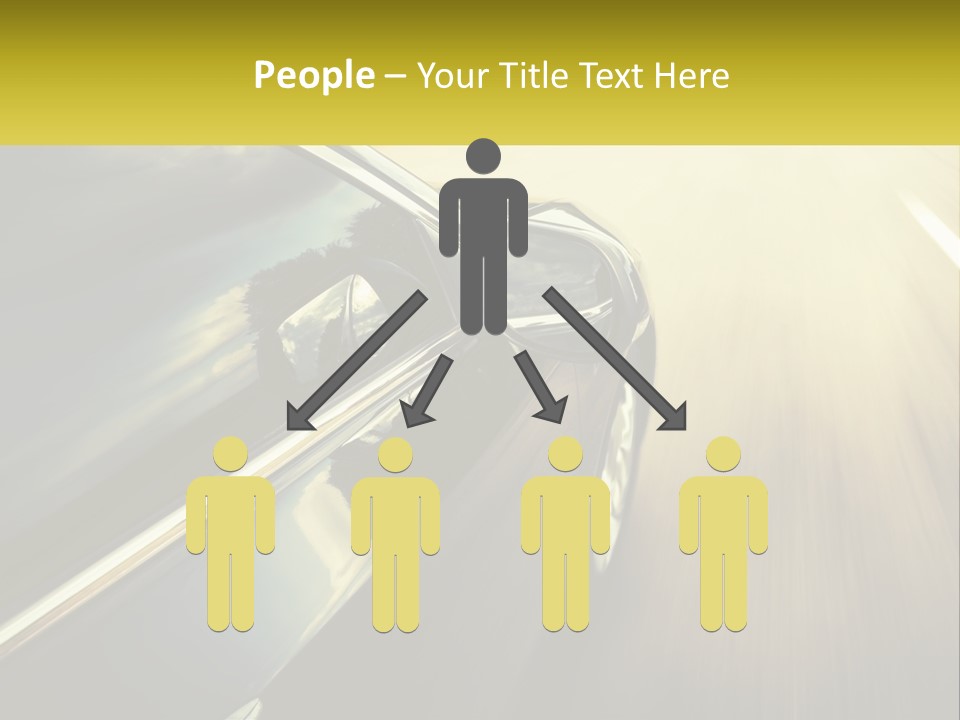 Coastal Woman Family PowerPoint Template