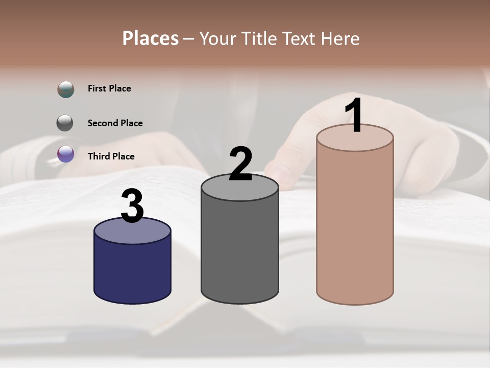 Beach Pensioner Sunset PowerPoint Template