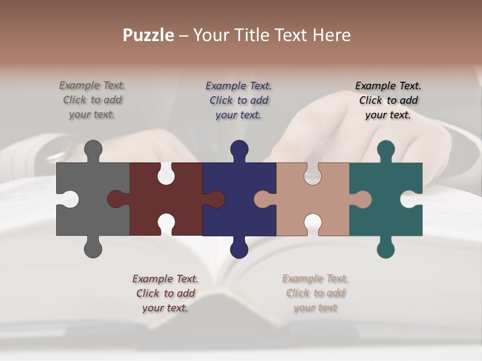 Beach Pensioner Sunset PowerPoint Template