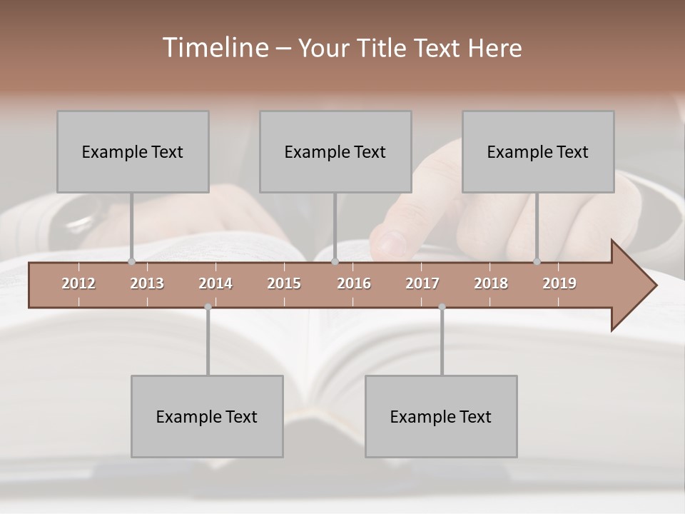Beach Pensioner Sunset PowerPoint Template