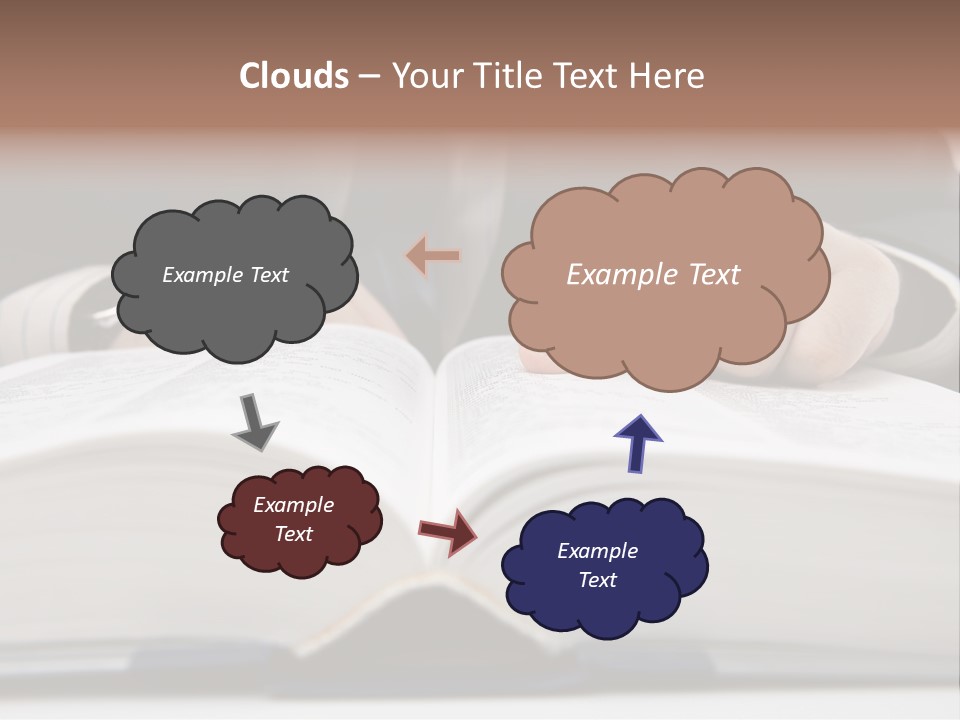 Beach Pensioner Sunset PowerPoint Template