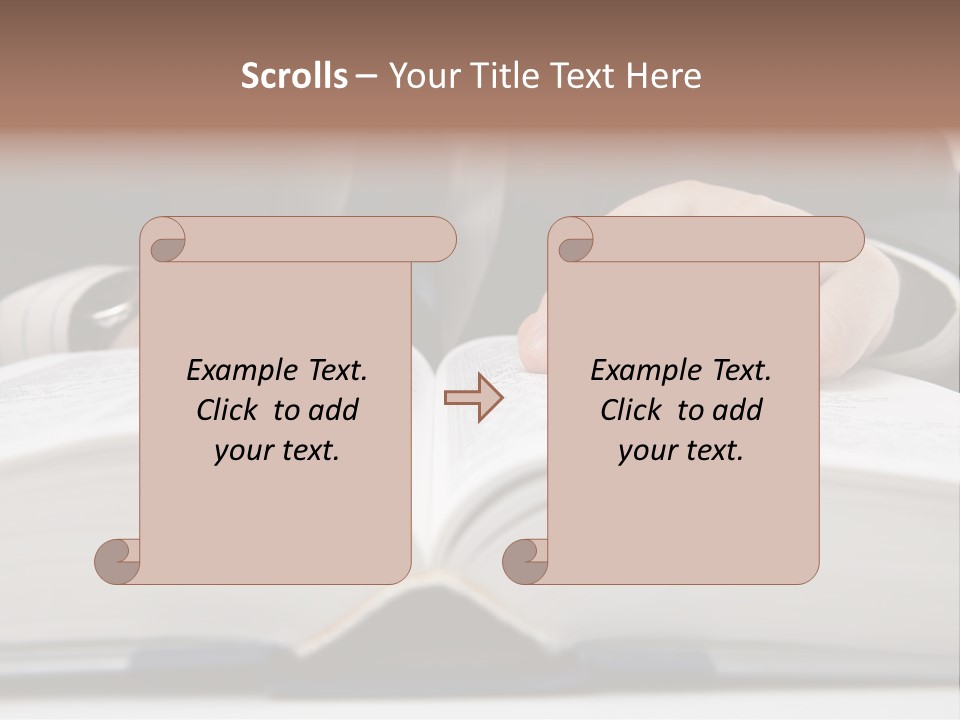 Beach Pensioner Sunset PowerPoint Template