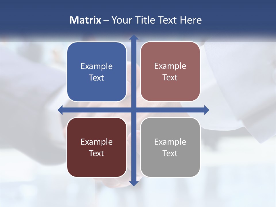 Beach Older Family PowerPoint Template