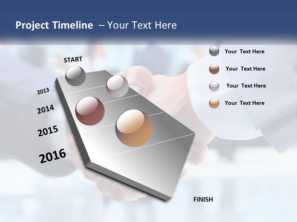 Beach Older Family PowerPoint Template