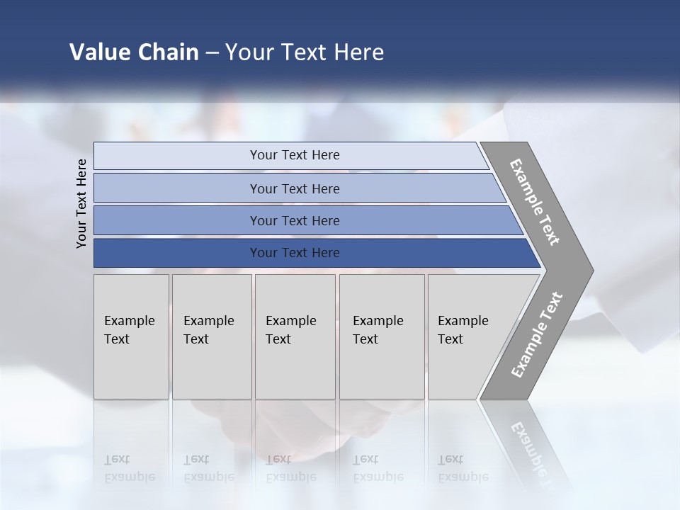 Beach Older Family PowerPoint Template