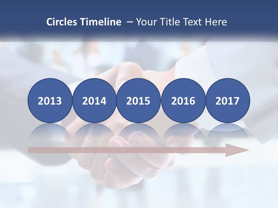 Beach Older Family PowerPoint Template