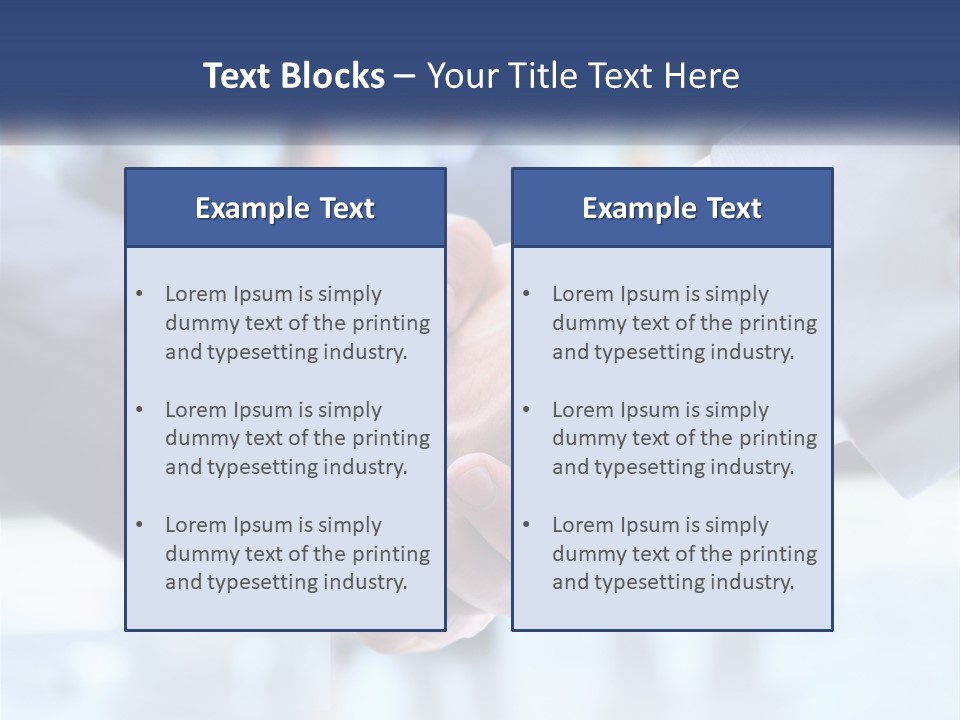 Beach Older Family PowerPoint Template
