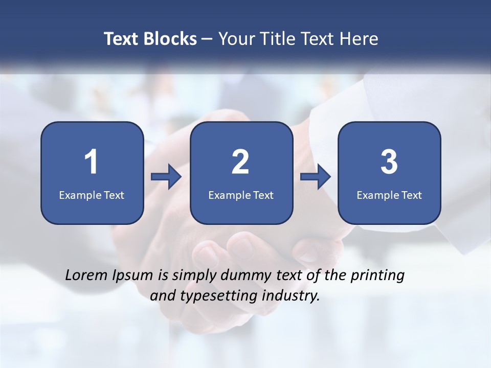 Beach Older Family PowerPoint Template