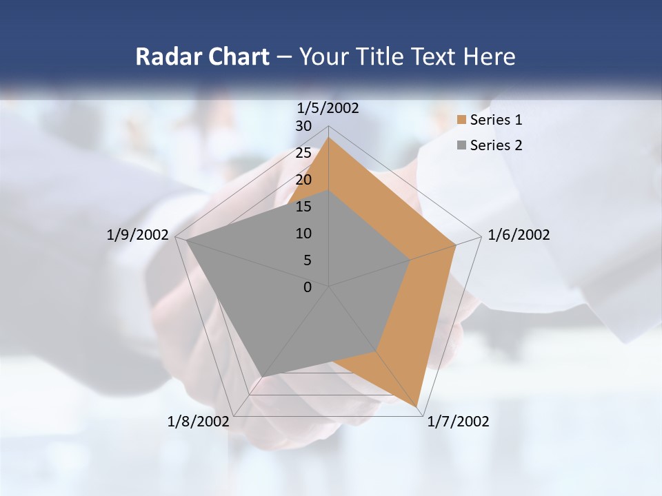 Beach Older Family PowerPoint Template