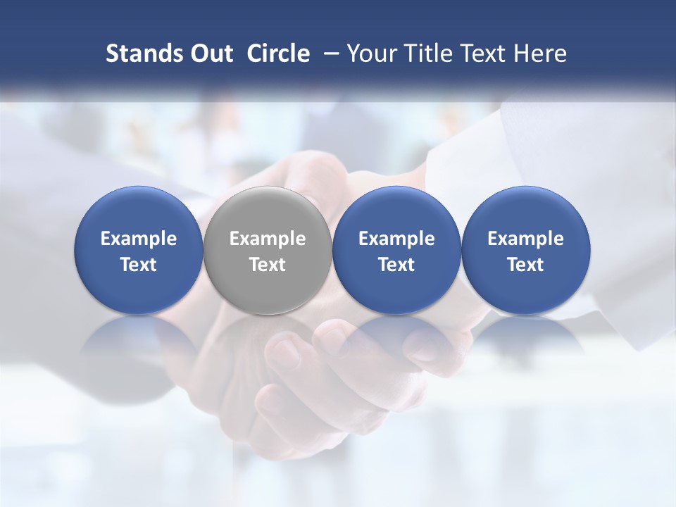 Beach Older Family PowerPoint Template