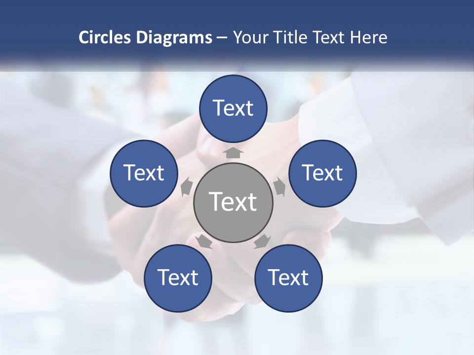 Beach Older Family PowerPoint Template