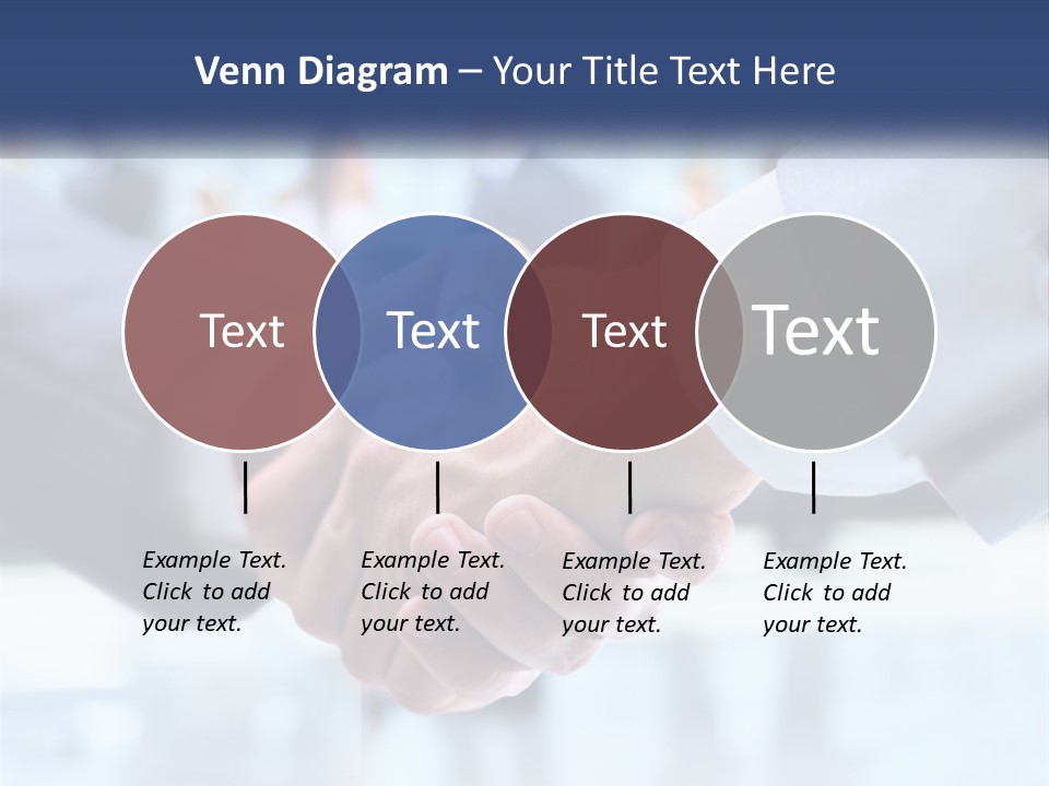 Beach Older Family PowerPoint Template