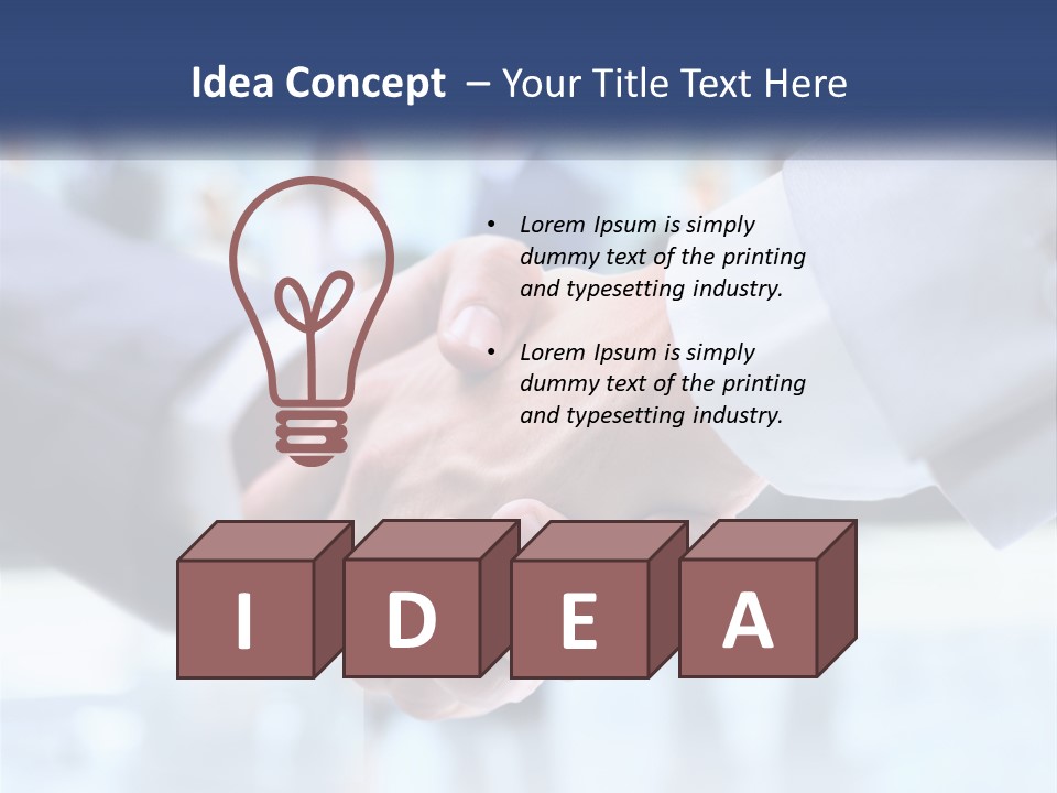 Beach Older Family PowerPoint Template