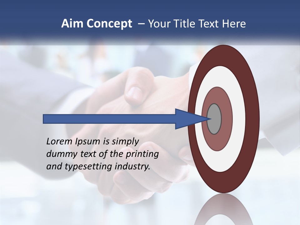 Beach Older Family PowerPoint Template