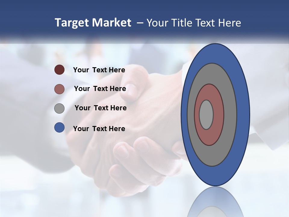 Beach Older Family PowerPoint Template