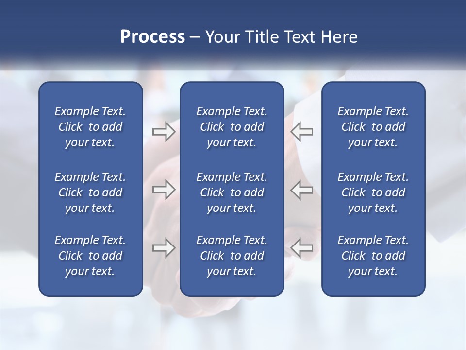 Beach Older Family PowerPoint Template