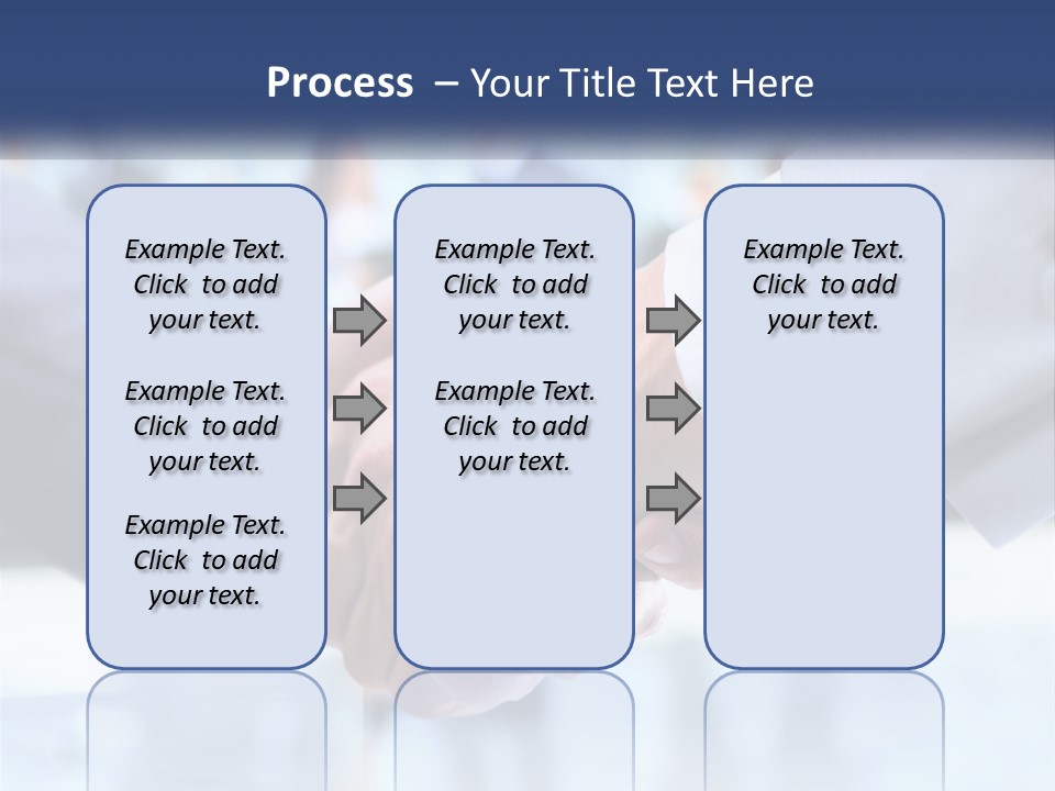 Beach Older Family PowerPoint Template
